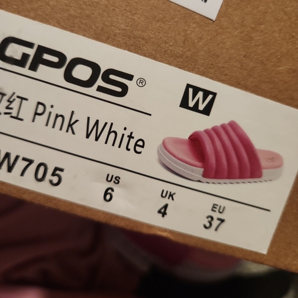 Pink Slide Sandals - Picture 5 of 6